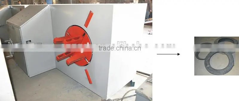 waste tire pyrolysis plant for rubber powder