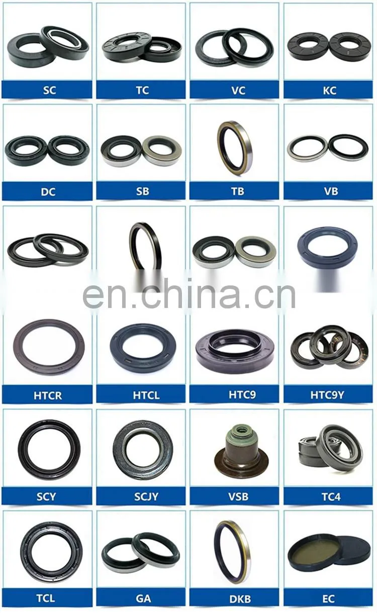 High Quality NBR FKM Rubber Mechanical Shaft Seal Truck Wheel Hub TC Oil Seal