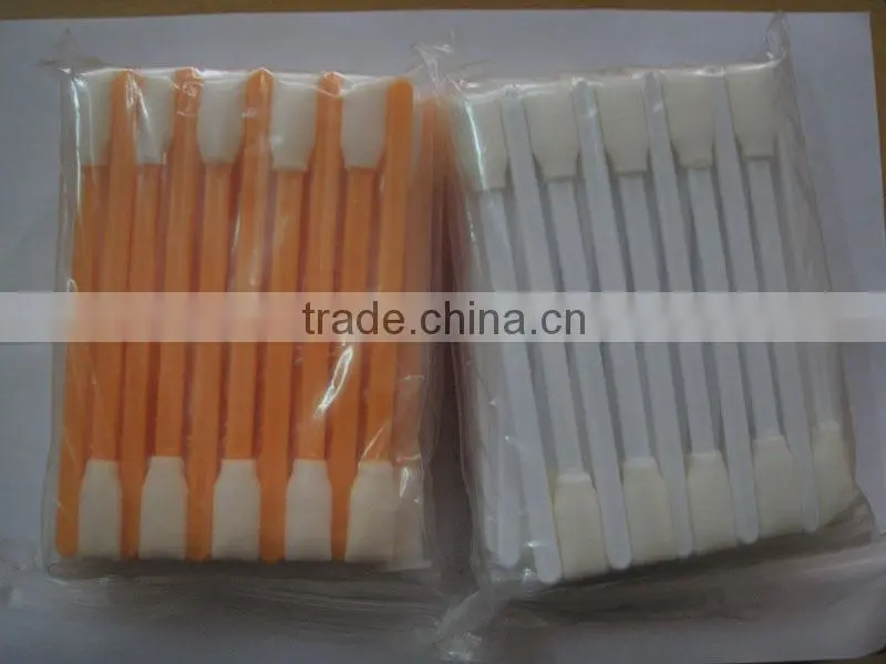 cleaning swabs for solvent printer and print head cleaning sticks