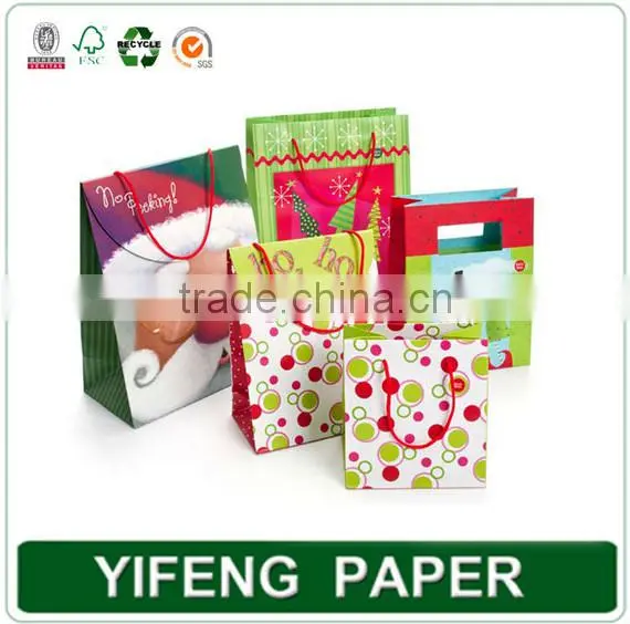 Customize Making Brown Shopping Bag Paper For Gift Packaging