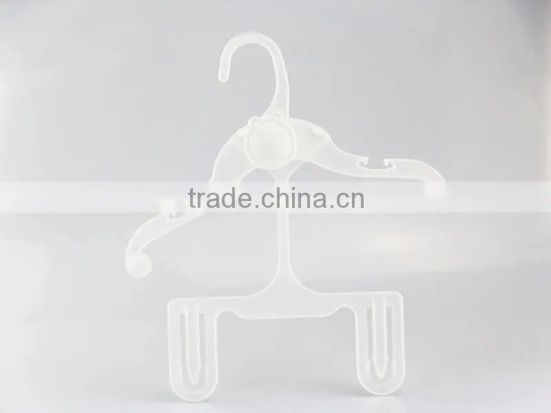 IMY-513 white childrens hangers for clothes plastic