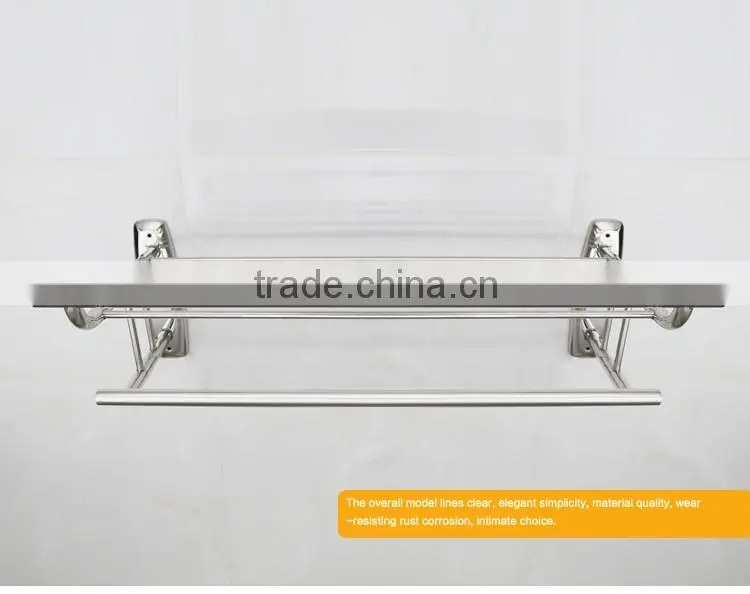 Bathrrom accessories Stainless Steel china bathroom hotel style towel racks.