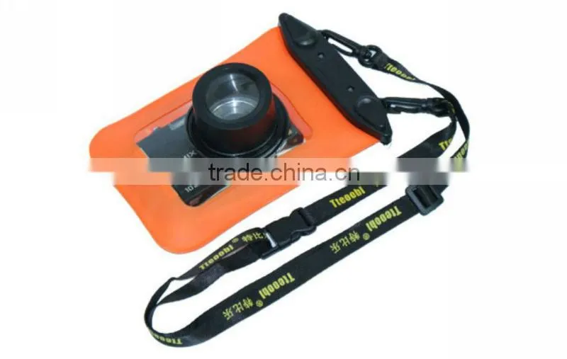 PVC waterproof camera bag for swimming diving pouch
