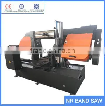Automatic cutter double-column metal straight cutting band saw pulleys