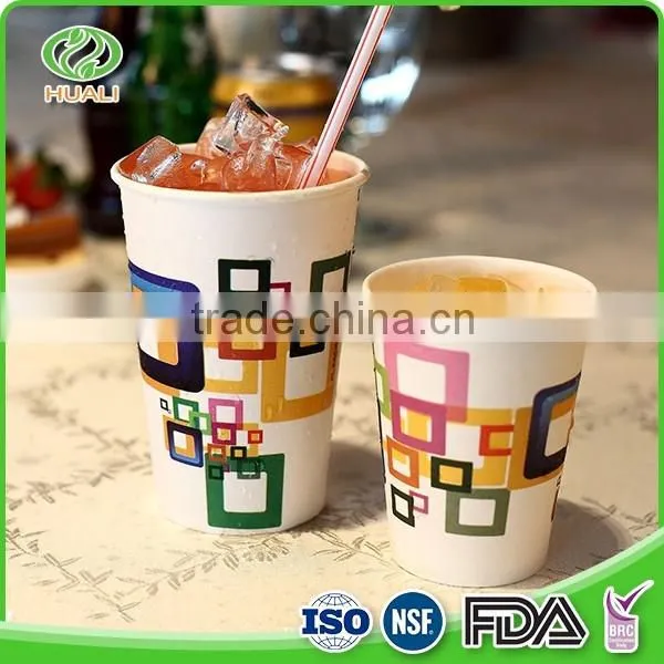 hotsale disposable custom pe beverage cup