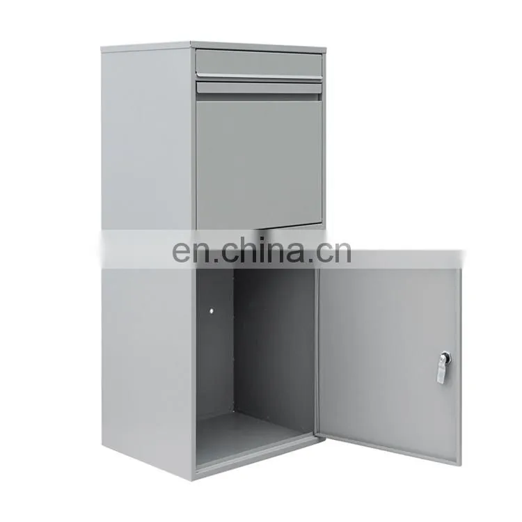 Parcel Drop Box Metal Parcel Letter Box Outdoor Secure Parcel Box