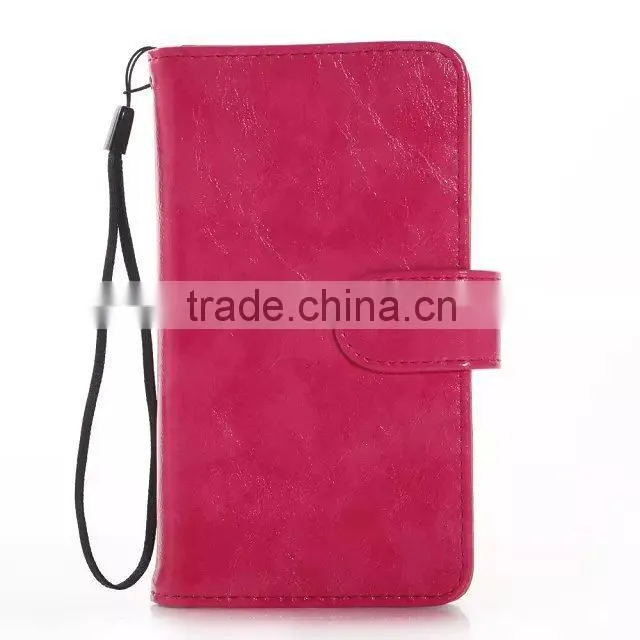 Wallet Card Holder PU Leather Case for iphone 6 & 6 plus