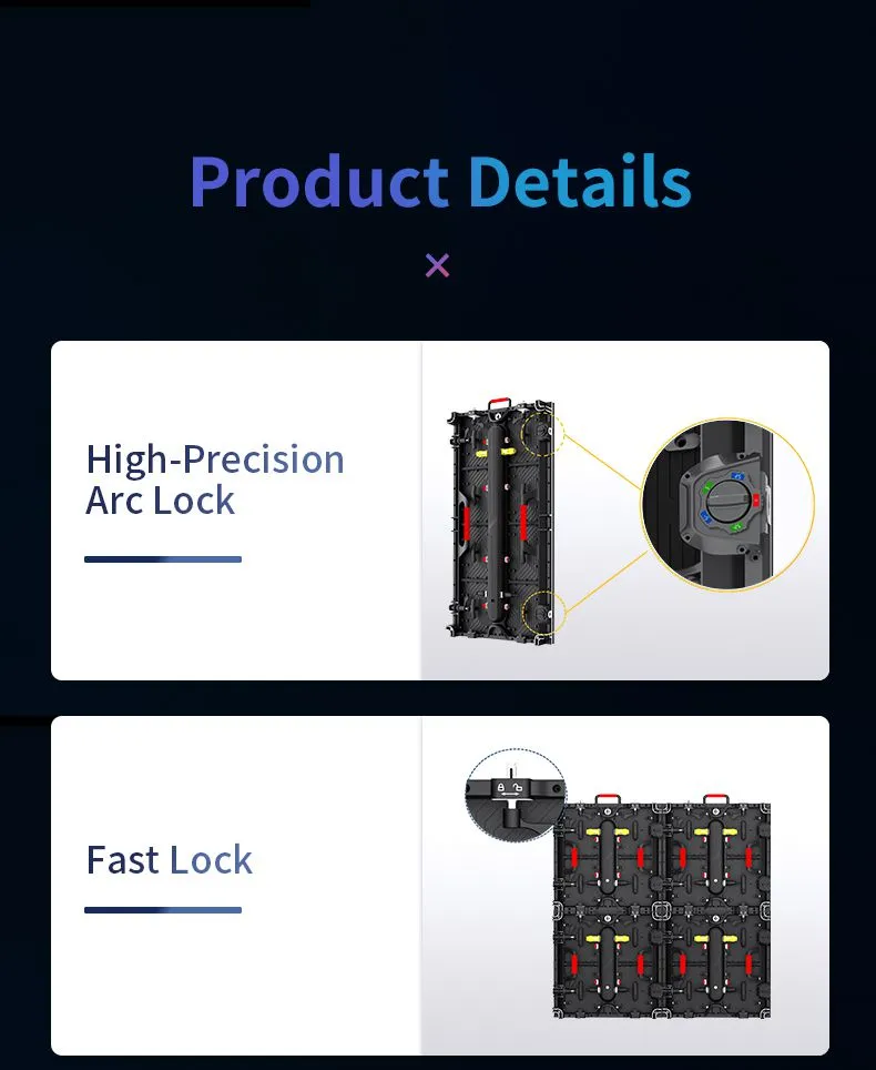 Factory Wholesale Price P1.9P2.6 P2.9 P3.9 Indoor Rental Mobile Led Full Video Panel Display Video Stage LED Screen for Concert