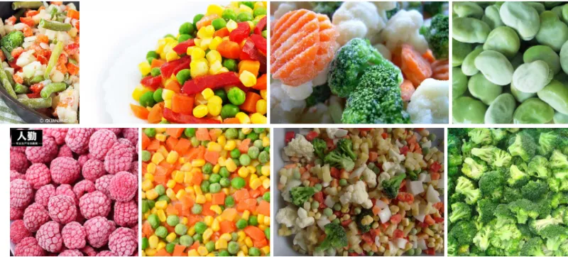 Automatic Frozen Fruit & Vegetable Processing Line