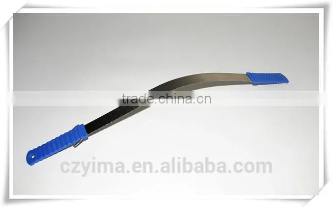 metal shedding blade with teeth/horse grooming