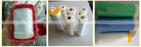 Most Popular Convenient Polyethylene Quality Costumized protective pretape masking film