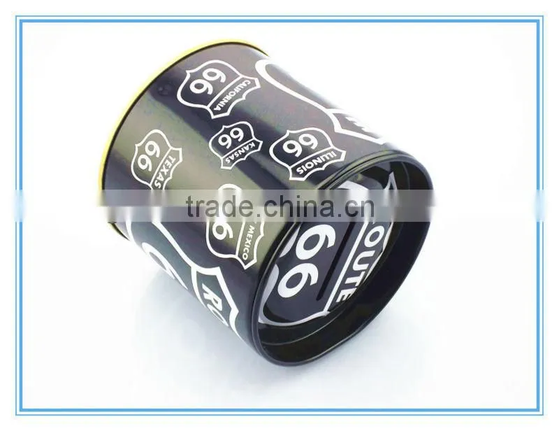 wholesale empty round coin bank money coin bank