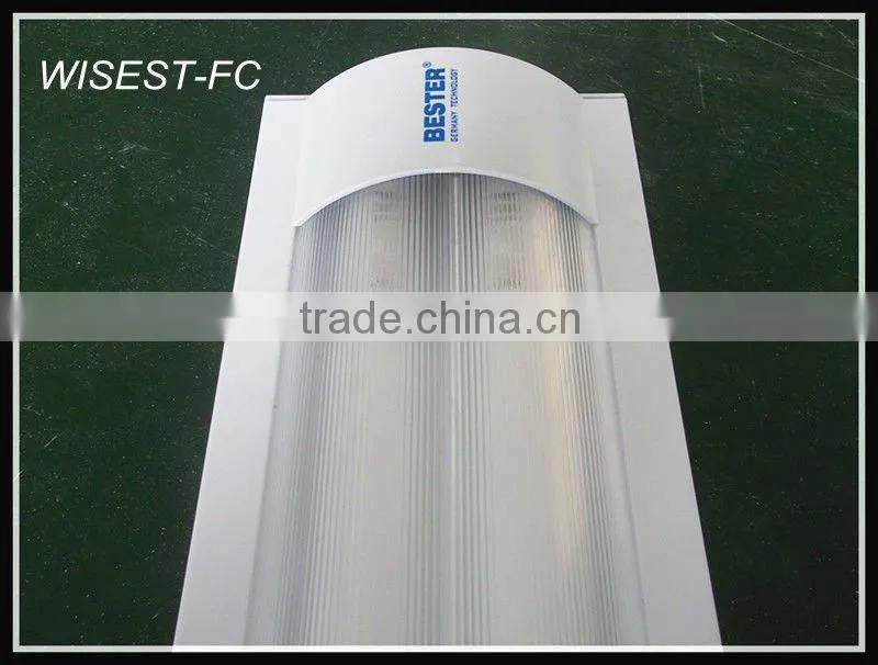 T8 double tube SAA CE ROHS kitchen fluorescent light covers 2x18w with pc cover
