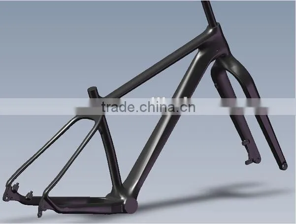26er mtb bike carbon frame chinese factory carbon fiber fatbike frame 650C sonw bike carbon frame