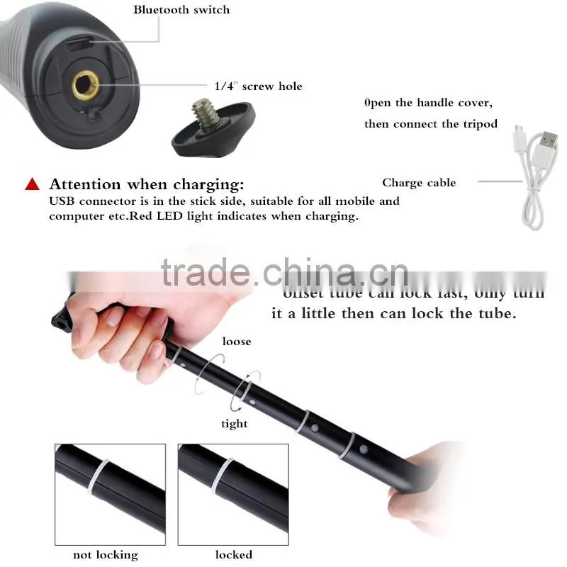 Most popular photo taking monopod with bluetooth