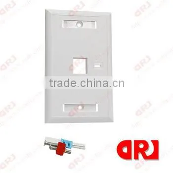 china Network rj45 86*120 type faceplate