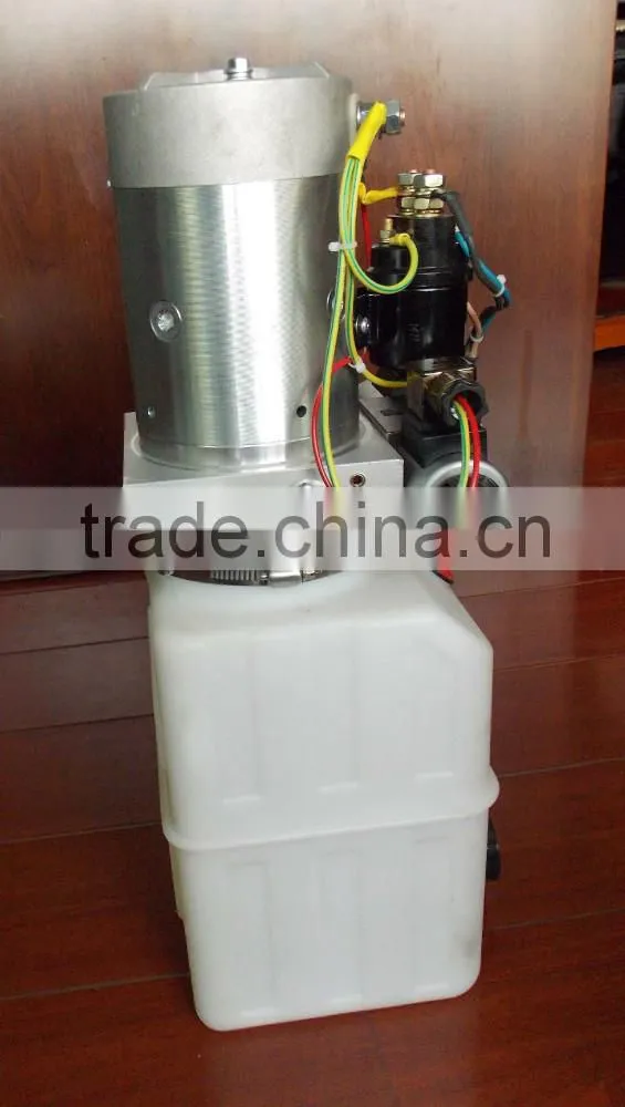 DC12v or 24v snow plow hydraulic power units