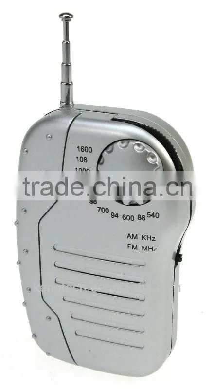 Special Price Small Pocket AM FM Radio Metal Antenna