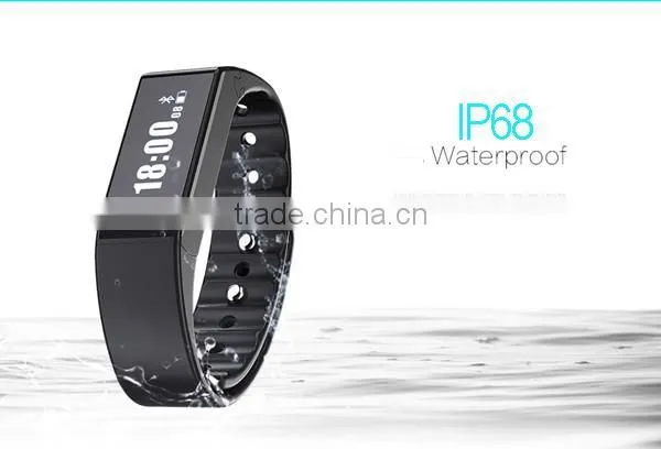 Original manufacturer Vidonn X6S IP68 USB charging step counter calorie burnt Android iOS compatible smart bracelet with sdk