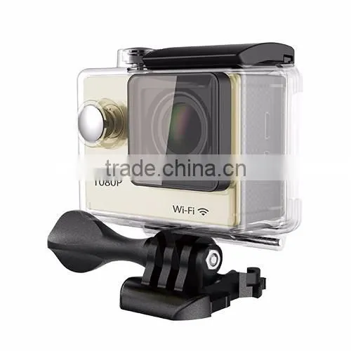 super 4K high quality waterproof action camera with 2.0'' TFT display and wifi sports camera