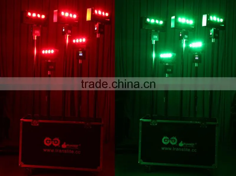Translite hot sale Robot 4IN1 RGBW led moving head beam wash light