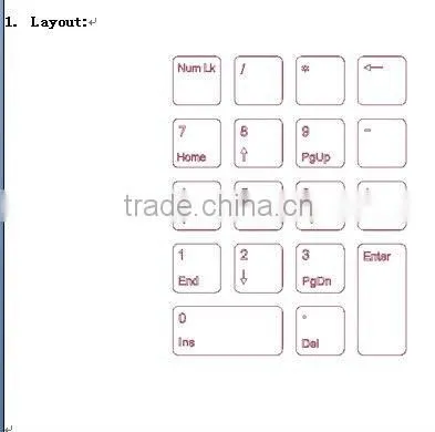 Latest 2.4G Mini Wireless Computer White Keyboard