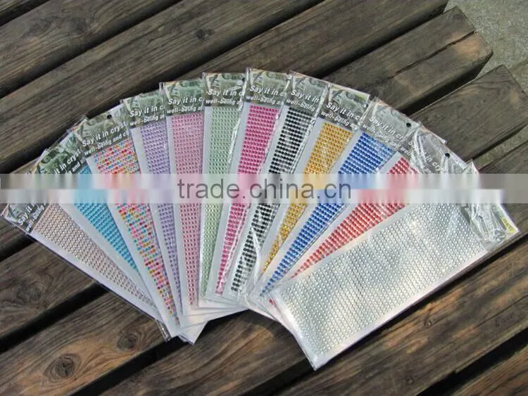 DIY Crystal sticker Rhinestone car sticker