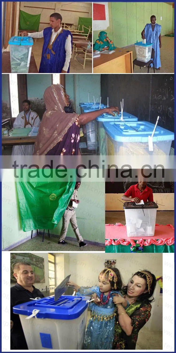 clear transparent SE-BXA005 voting box , election promotional items