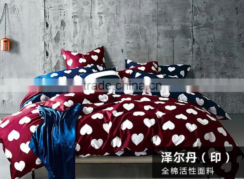 luxury brand printed bedding set