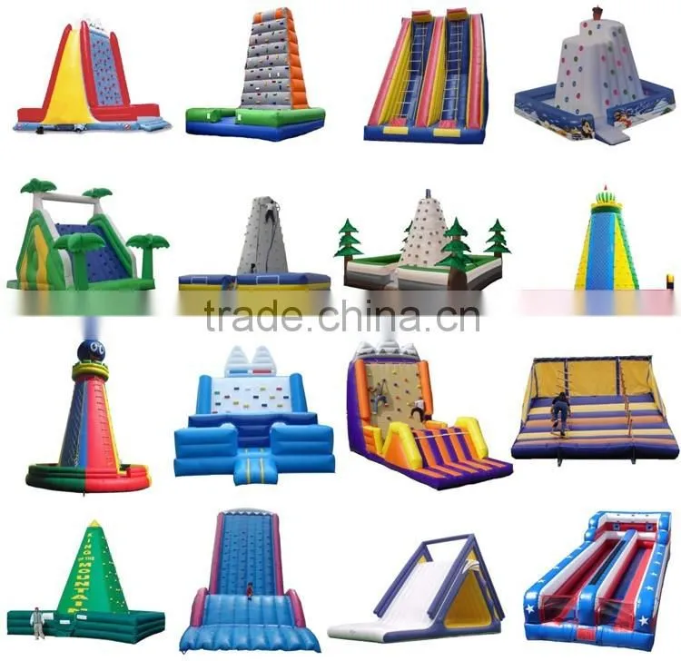 2016 inflatable climbing wall