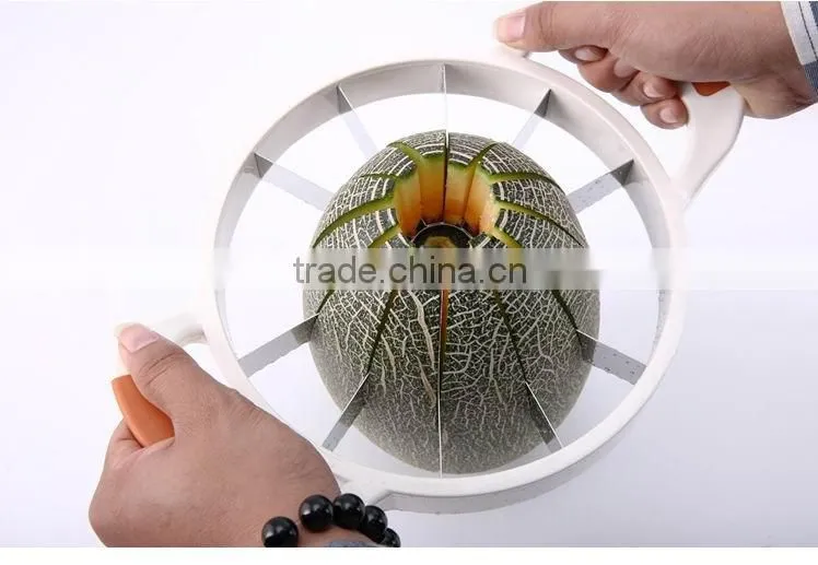 S/S+ABS+TPR 29*21*6.5Kitchen gadgets watermelon slicer corer