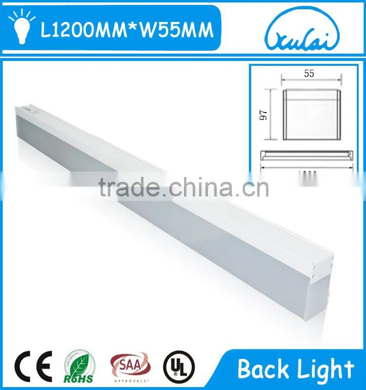 Normal Brightness 3000K~6500K modern led linear pendant light