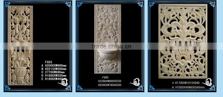 Artificial sandstone imitate marble relief sculpture