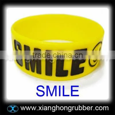 Eco-friendly customed silicone wristband