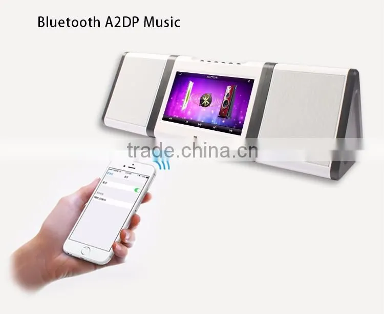 New Designed Karaoke Player with Wireless Mic Built in WiFi USB SD Android Touchscreen Jukebox