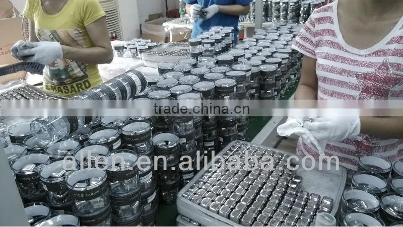 New Fashionable Stainless Steel Ice Cubes