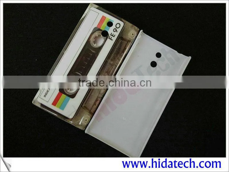 Cassette Tape Cover Case For Sony Xperia P LT22i Nypon Phone Case,IMD Phone Case for Xperia P LT22i
