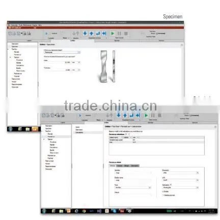 30kn Electronic Fabric/rubber/steel Universal Tensile Testing Machine