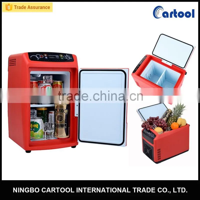 DC 12V portable mini fridge freezer refrigerator 18L