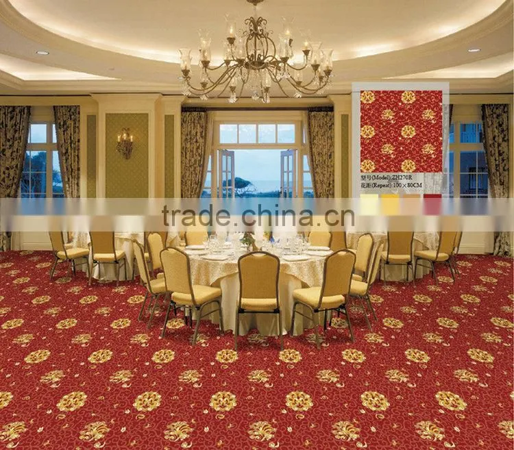 Hot sale and durable gym hotel carpet
