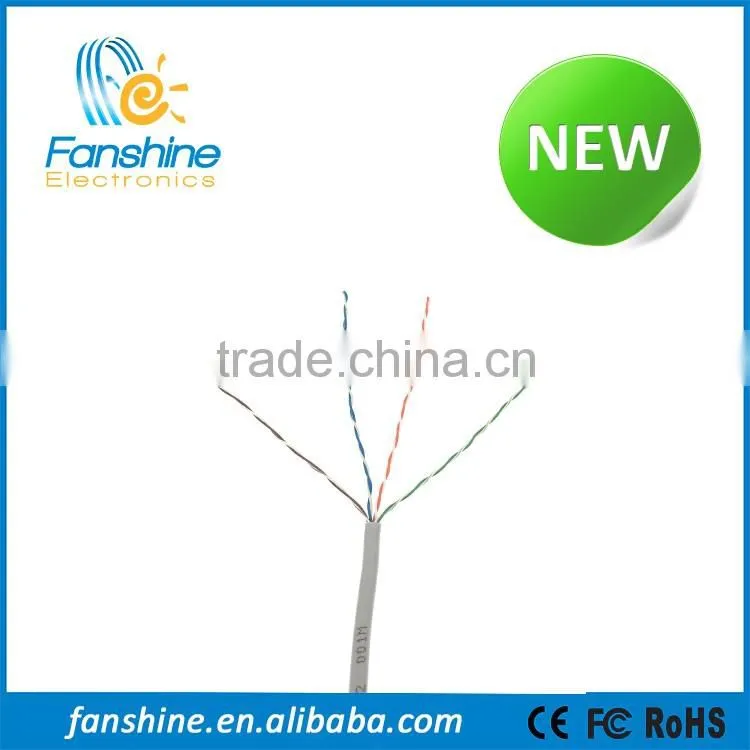 Fanshine Conductor 0.52mm 4 Pairs 05M/Roll CCA UTP Cat5e Cable