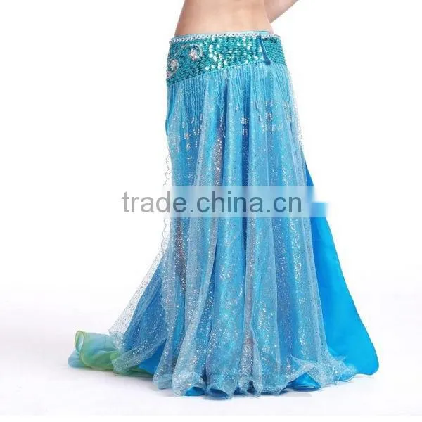 Sexy One Side Split Girls Wearing Long Skirts