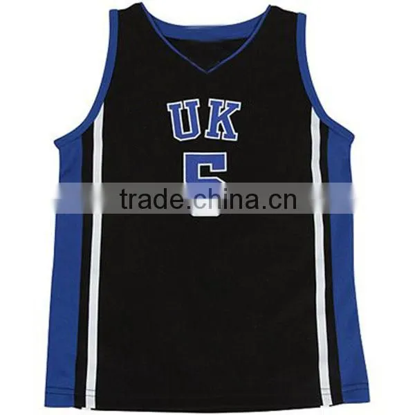 Toddler quick dry basketball jersey with sublimation