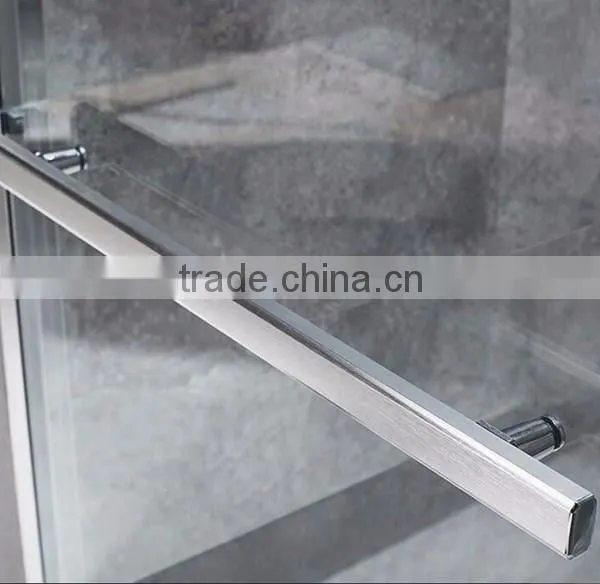Straight Open Style with Frame tempered glass enclosure shower Screen with CCC