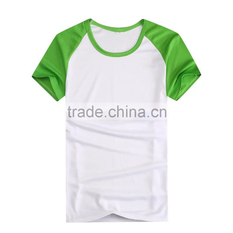 Wholesale China Unisex Plain No Brand Cotton T shirt Short Sleeve Dry Fit Sports Slim Fit Blank T-shirt In Stock