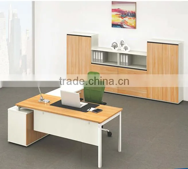 2016 new design office furniture/ MFC furniture/ wood cabinet/ wood bookshelf