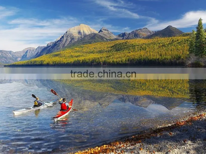 Custom Carbon Fiber Paddle, Bamboo Carbon Fiber Kayak Paddle