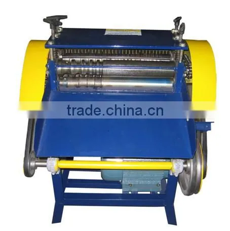 High quality cable wire stripping machine /waste wire stripper machine/wire recyling machinery plant