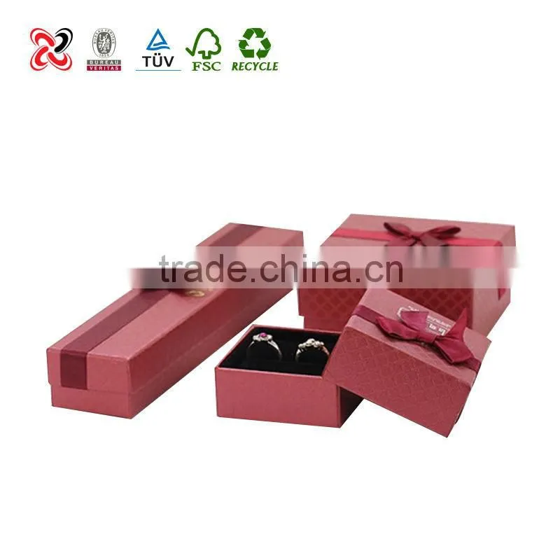 Beautiful Paperboard Jewelry Box Set
