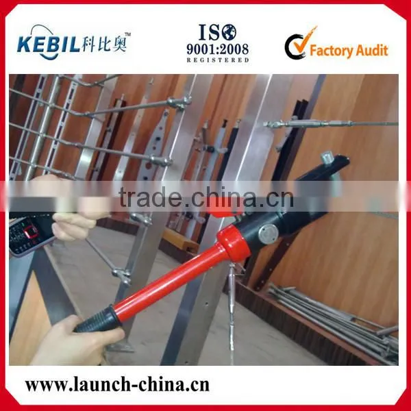 Wrought iron porch railings stainless steel wire tensioner